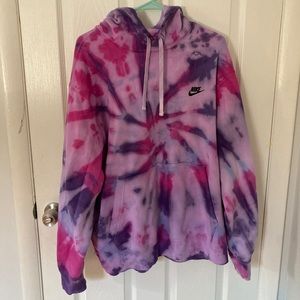Tie dye nike hoodie